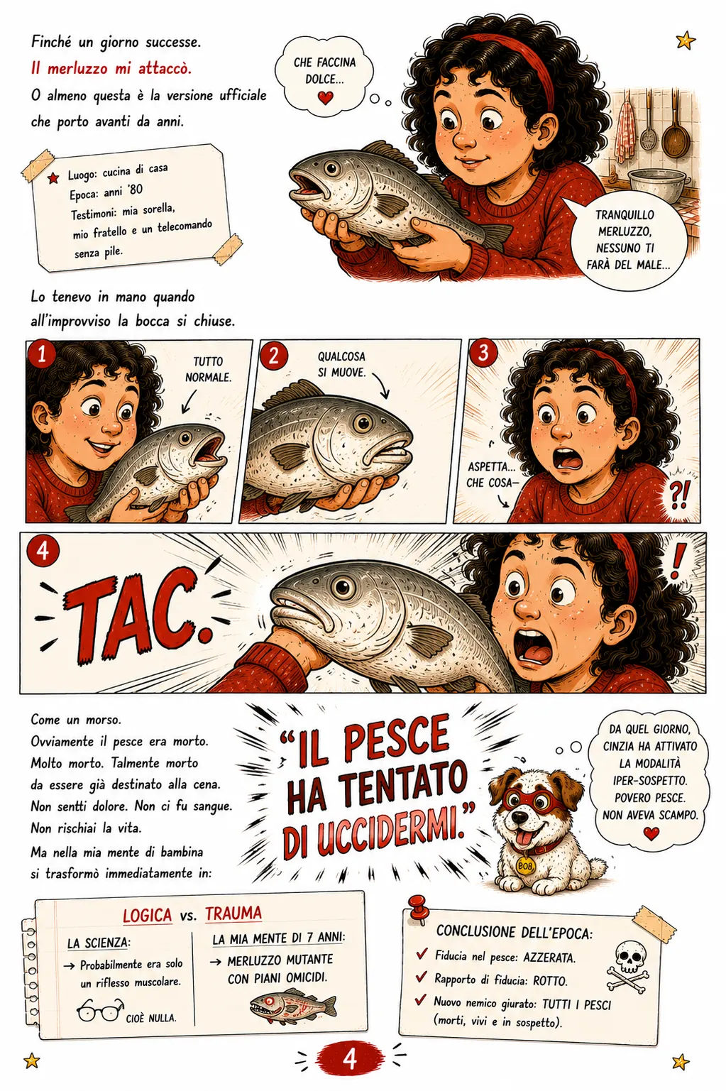 Prova A - L'attacco del merluzzo mutante