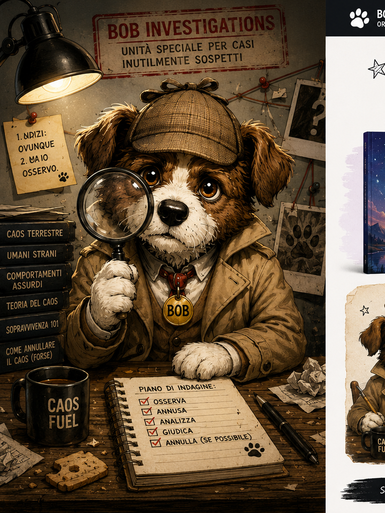 Bob investigatore, protagonista di Bob Notes