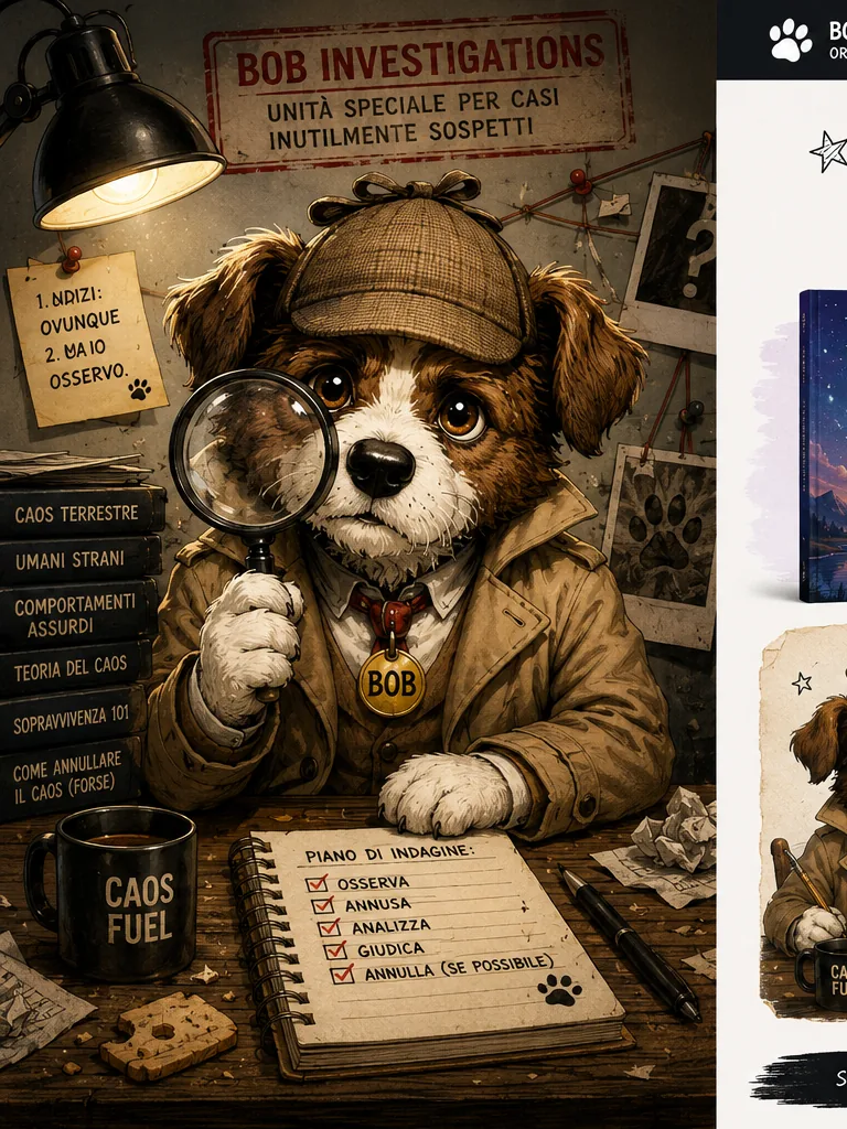 Bob investigatore, protagonista di Bob Notes